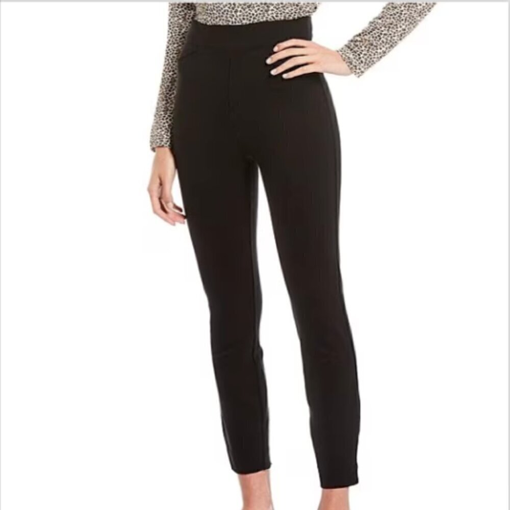 SPANX The Perfect Back Seam Skinny Ankle Pants Black Small S (2-4) Lk Nw $148.00